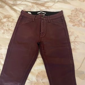 Sam Edelman painted skinny jeans